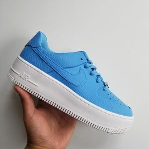 Nike Shoes | Nike Air Force Sage Low University Blue | Poshmark